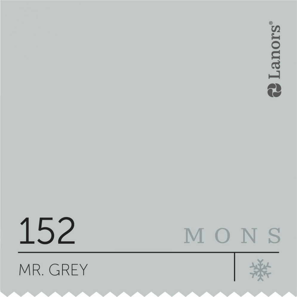 Краска Lanors Mons «Mr. Grey» (Мистер Грей), 152